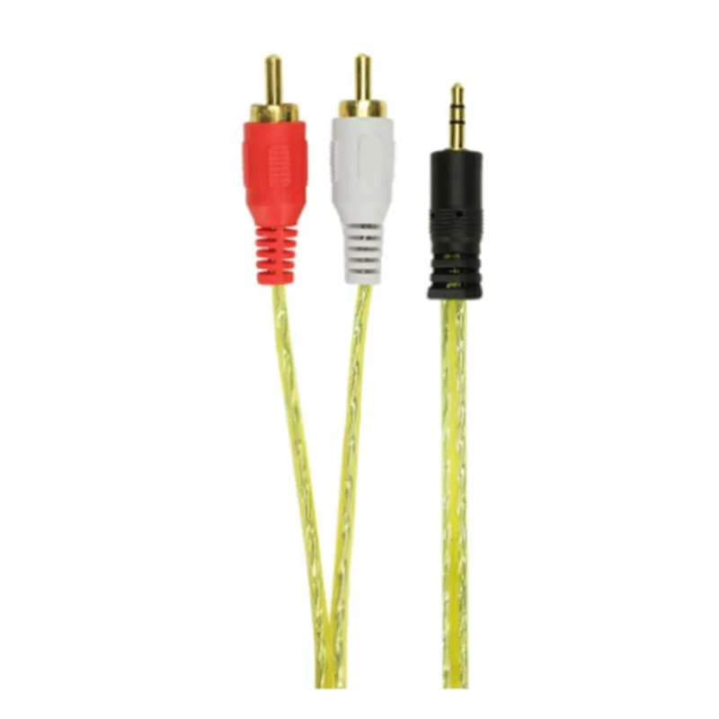 Cabo 1,8m P2-rca Premium: Ligação Superior