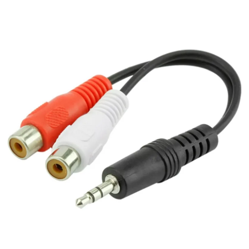 Cabo P2-macho - 2 Rca Fêmea 15cm: Som Versátil