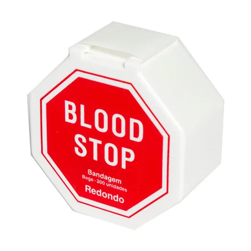 Blood Stop Bandagem Anti Septica C/ 200 - BLOOD STOP
