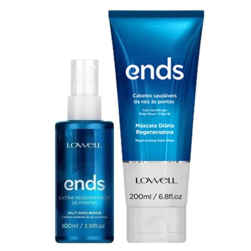 Kit Lowell Ends(2)Mascara + Extra Regenerador - 4506