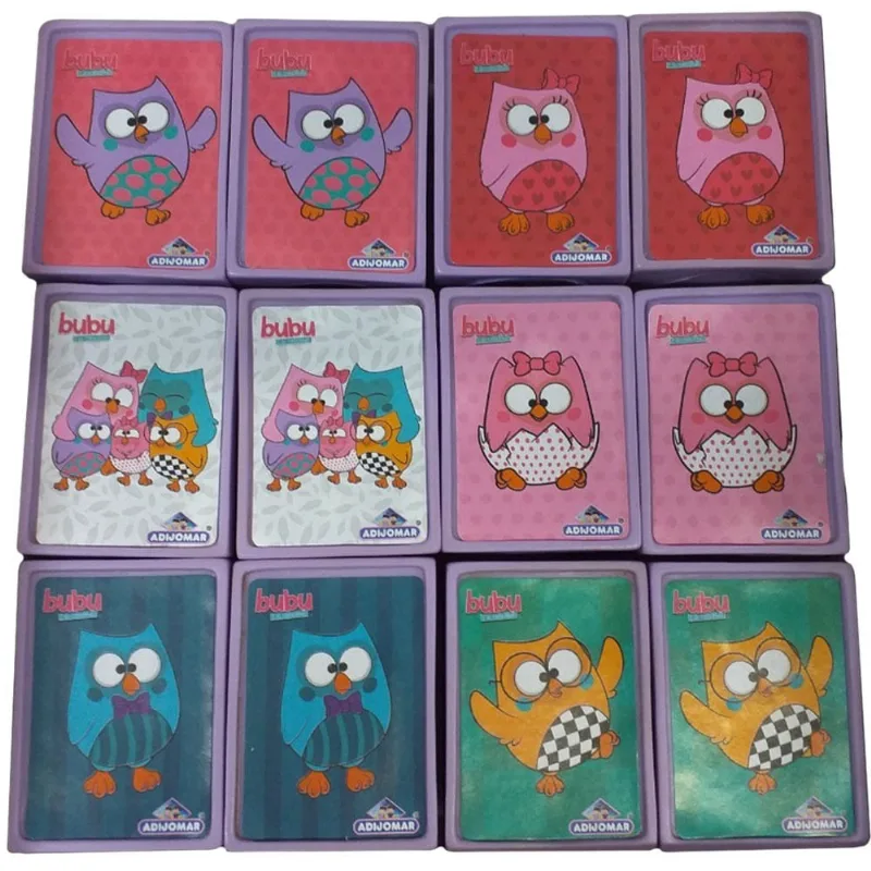 Jogo da Memória Achei Bubu E As Corujinhas Original Para Bebês Adijomar