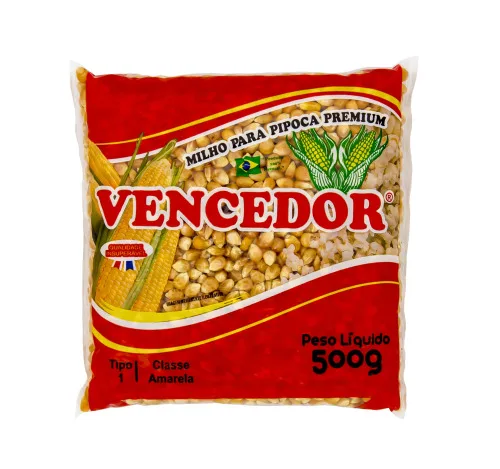 Milho Pipoca Vencedor 500g Premium - PREMIUM