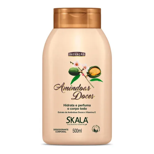 Locao H Skala Amendoas Doce 12x | Locao Hid Skala Amendoas Doce - SKALA - Perfumaria