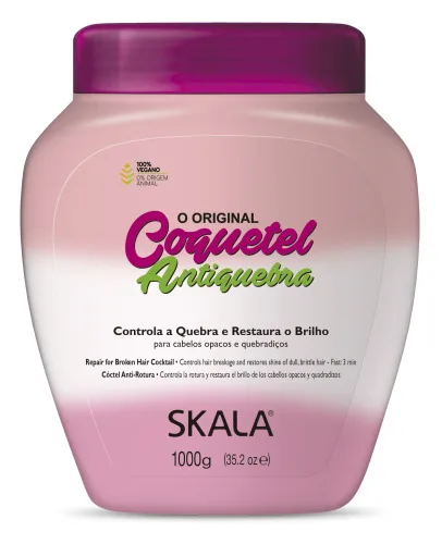Creme Tratamento Skala 1kg Coquetel Anti Quebra Unit - SKALA - Higiene E Beleza