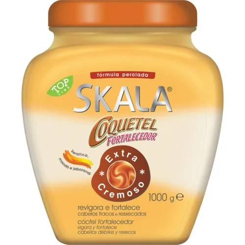 Creme Tratamento Skala 1kg Coquetel Fortalecedor Unit - SKALA - Higiene E Beleza