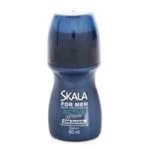 Desodorante Roll On Skala 60ml Masculino Extreme Unit - SKALA - Higiene E Beleza