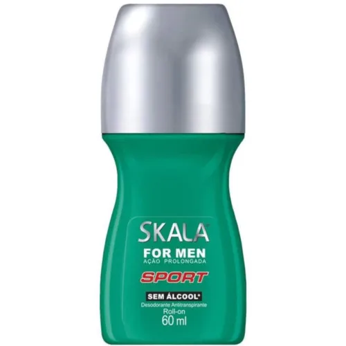Desodorante Roll On Skala 60ml Masculino For Men Unit - SKALA - Perfumaria