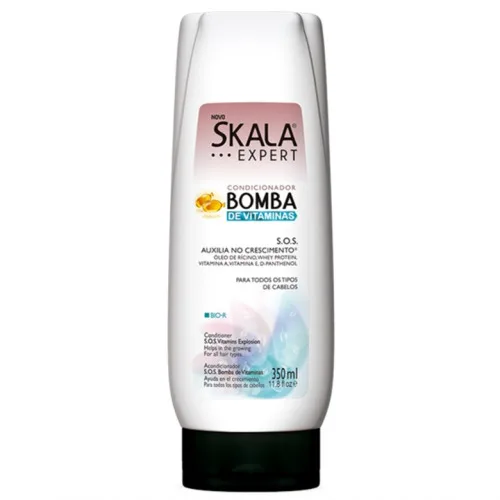 Condicionador Uso Diário Skala 350ml Sos Bomba Unit - SKALA - Higiene E Beleza