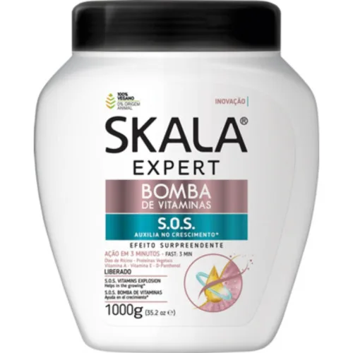 Creme Hidratante Bomba De Vitaminas 1k Skala - SKALA - Higiene E Beleza