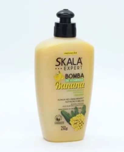 Cr Pentear Skala Bomba Banana 250g - SKALA - Higiene E Beleza