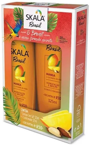 Kit Skala Sh Cond 325ml Manga/castanha - SKALA - Higiene E Beleza