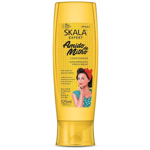 Condicionador Skala 325ml Amido De Milho - SKALA - Higiene E Beleza