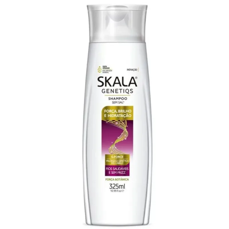 Shampoo Skala 325ml Genetiqs Forca E Brilho