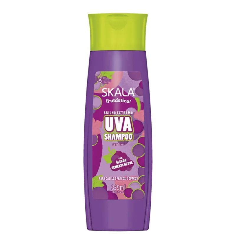 Shampoo Skala Frutástica Uva 325ml - SKALA - Higiene E Cuidados Pessoais