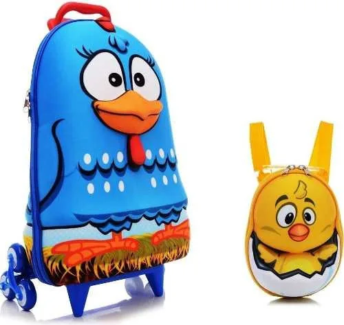 Mochila De Carrinho Max Toy Galinha Pintadinha - MAX TOY