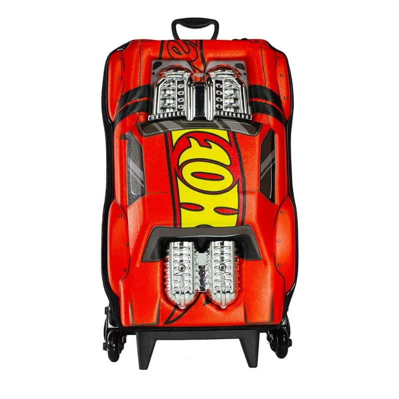 Mochila de Rodinhas 3D Maxtoy HW Night Shifter Motor Cromo