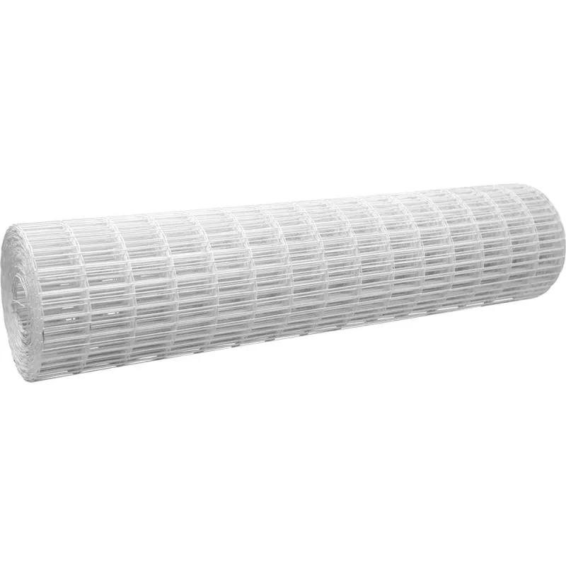 Tela Soldada Plástica Branco 1,50Metro Malha 10x5CM - Morlan - MORLAN
