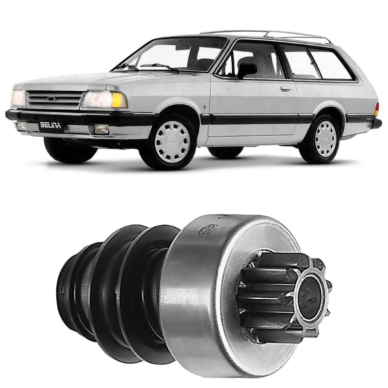 Bendix Impulsor Partida Ford Belina 1.3 1.4 68 A 77 9 Dentes