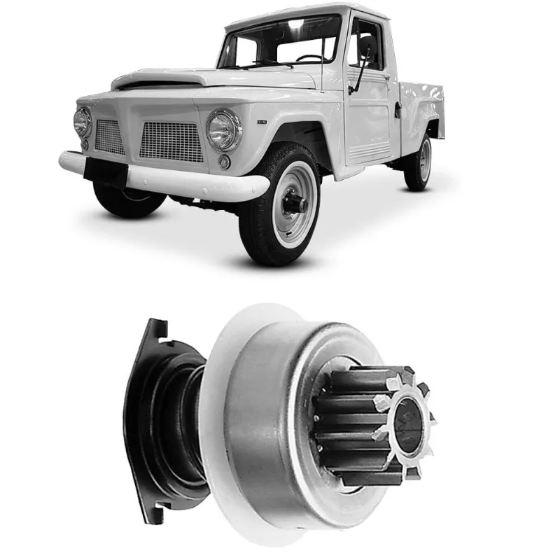 Bendix Impulsor Partida Maverick 2.3 8v Georgia 10 Dentes