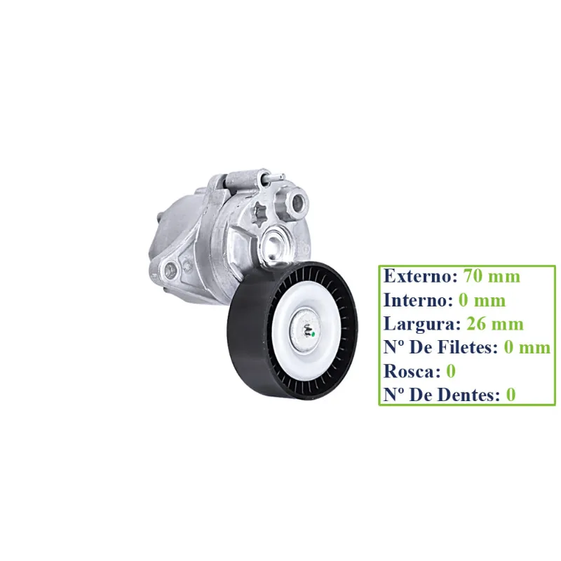 Tensor Correia Alternador Sprinter 2.2 01/11 Zen