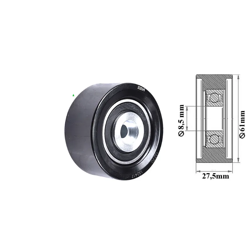 Tensor Correia Dentada Gol Parati 1.6 1.8 2.0 Com Direção Hidráulica 93/96 Zen