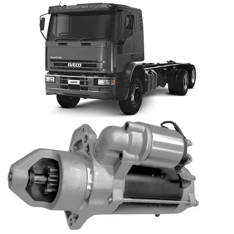 Motor Partida Arranque Iveco Eurocargo 24V 10 Dentes ZEN