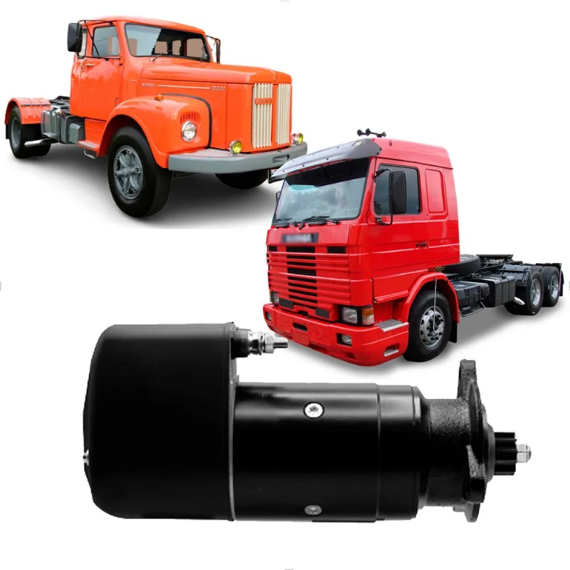 Motor Partida para Scania S1 L S2 S3 R T 1971 até 1998 Zen