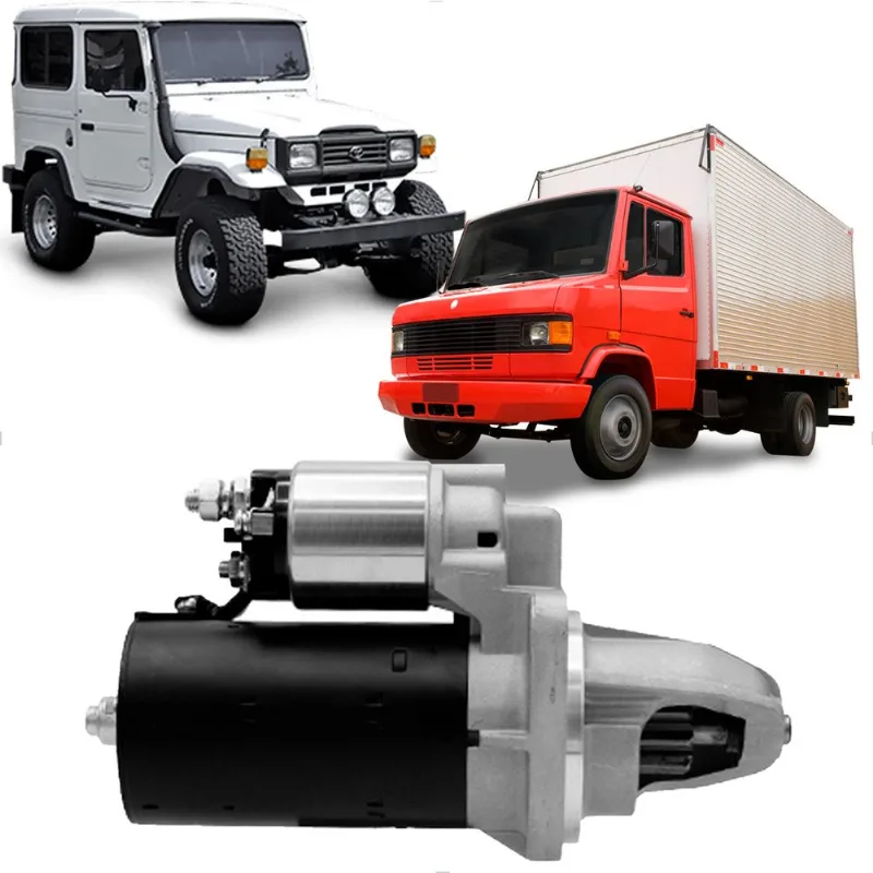 Motor Partida Bandeirante 4.0 1990 até 2000 MB 608 710 1113 1620 Zen