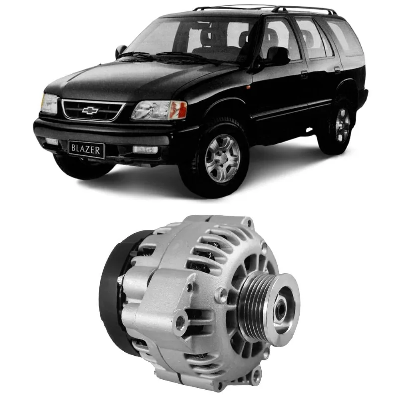 Alternador Chevrolet S10 Blazer 96 A 2002 12v 105a 43001 Zen