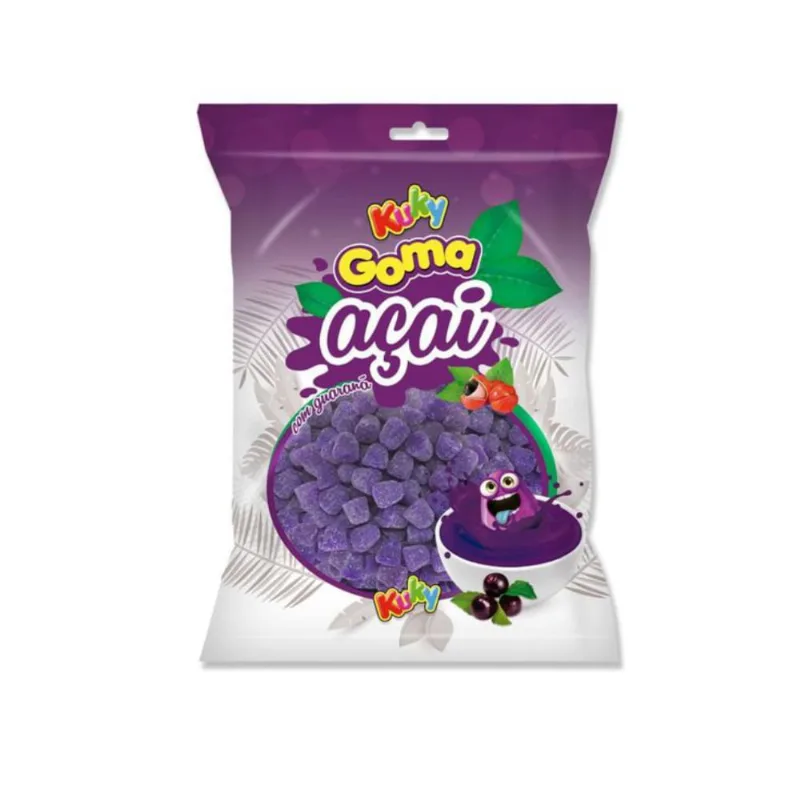 Gominha Jujuba Macia Snack Saboroso De Açaí Goma Sino