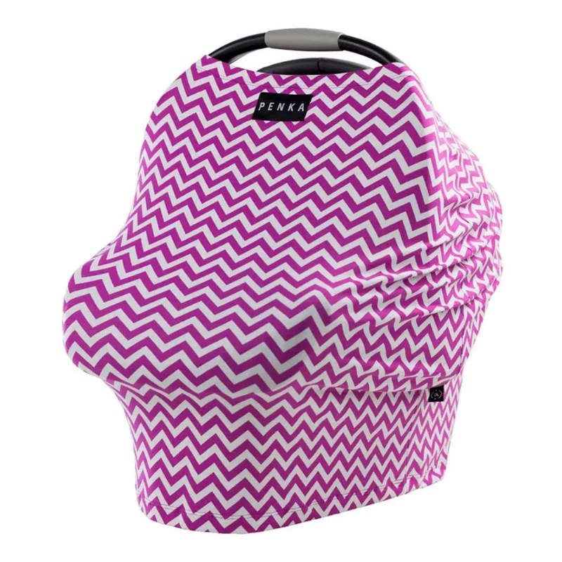 Capa Multifuncional Skye Chevron Rosa e Branco Penka Cover