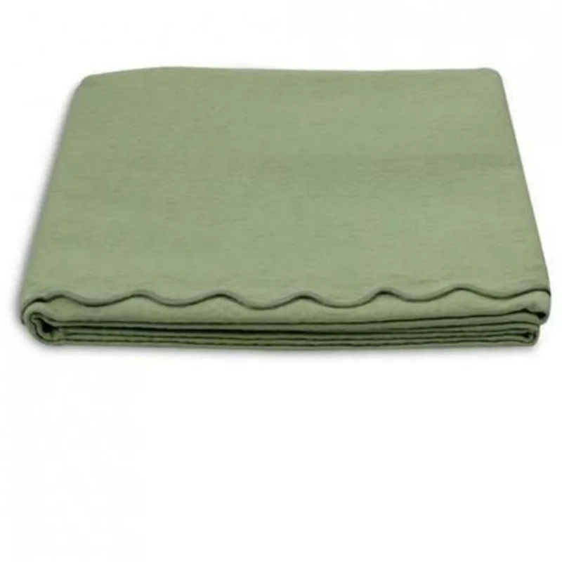 Colcha Tognato Piquet King 2,50X2,80 100% Algodão Verde Chá
