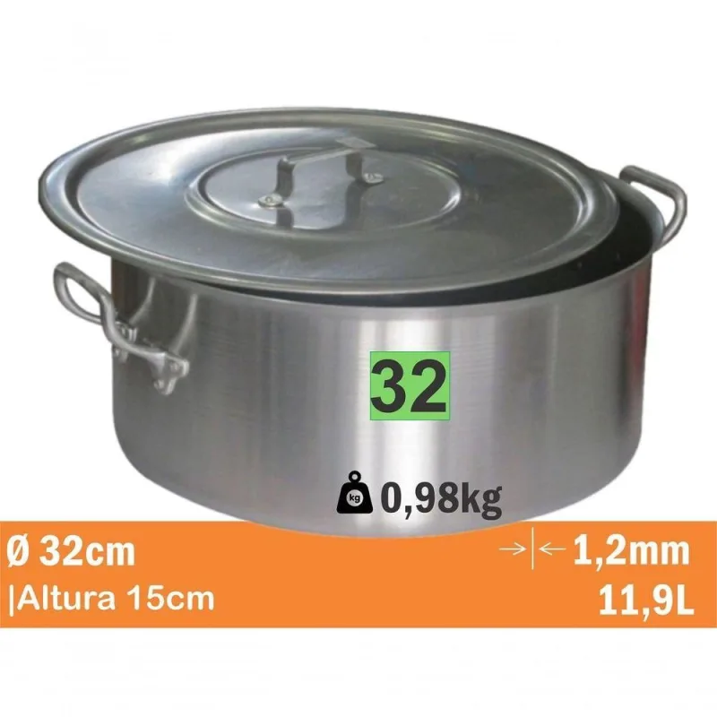 Cacarola Standard Nr 32 11,9L Real 9132 - OUTRAS MARCAS
