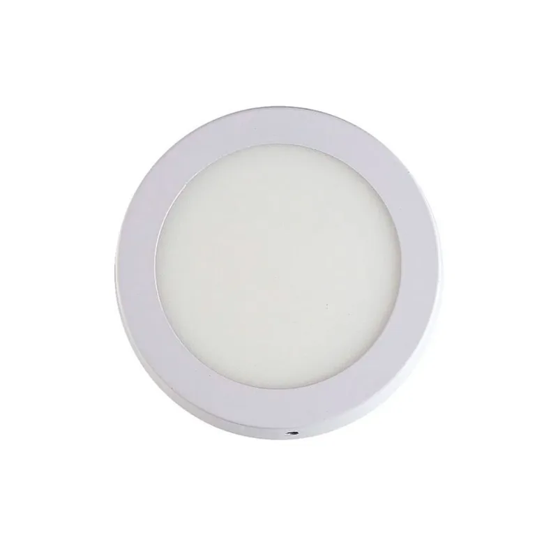 Painel Led Lys Sobrepor Redondo 12W 3000K Branco Taschibra