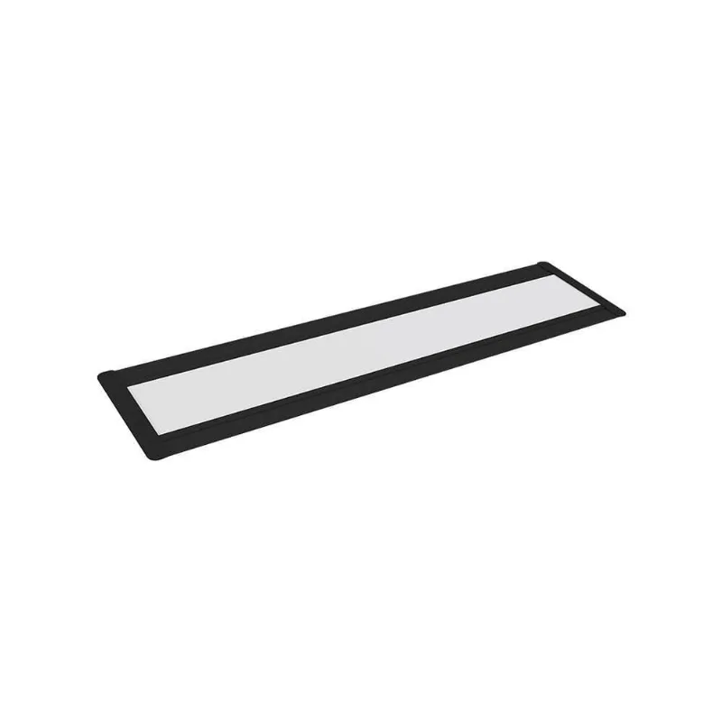 Luminária Led Taschibra Tl Slim 15 De Embutir 40W Bivolt Preta 3000K Luz Amarela