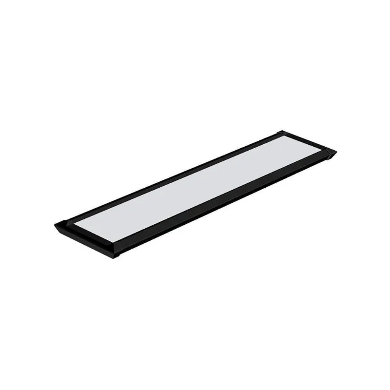 Luminária Led Taschibra Tl Slim 15 De Sobrepor 40W Bivolt Preta 3000K Luz Amarela - TASCHIBRA