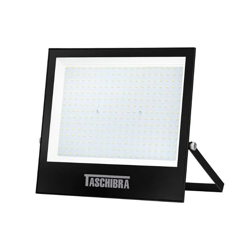 Refletor Taschibra Tr Led 300w Preto Bivolt 6500k Luz Branca 15030109-02 - TASCHIBRA
