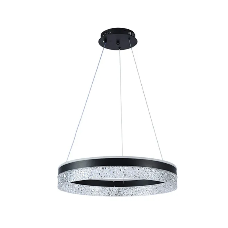 Pendente LED Crown Preto Bivolt - 15051012 - Taschibra - TASCHIBRA