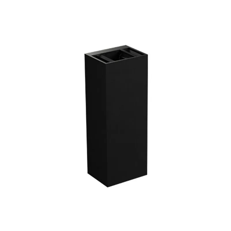 Arandela LED Flap Taschibra Preta 5W 3000K