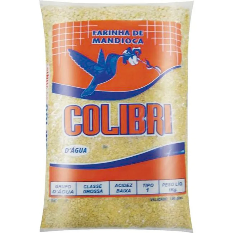 Farinha de Mandioca Colibri D'água 1kg