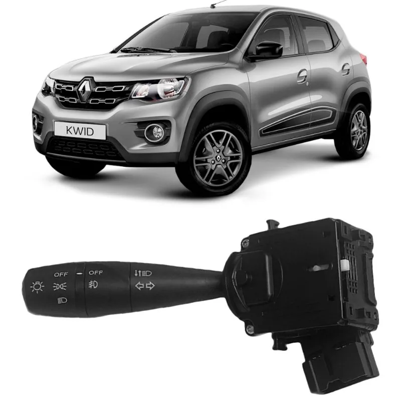 Chave Seta Renault Kwid Com Acionamento Farol Milha Marília