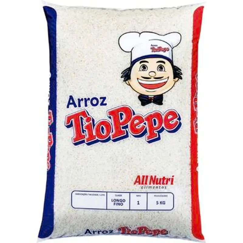 Arroz Tio Pepe Longo Fino Tipo 1 5kg