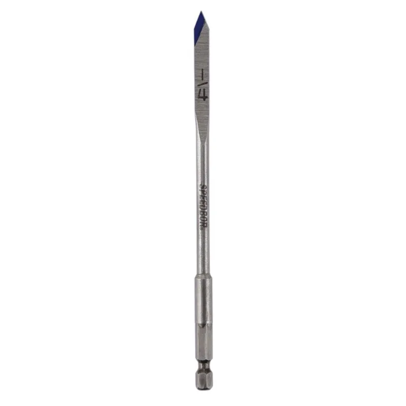 Broca Chata Blue Groove Irwin Broca Chata para Madeira 1/4" (6x150mm) IW13997 Irwin