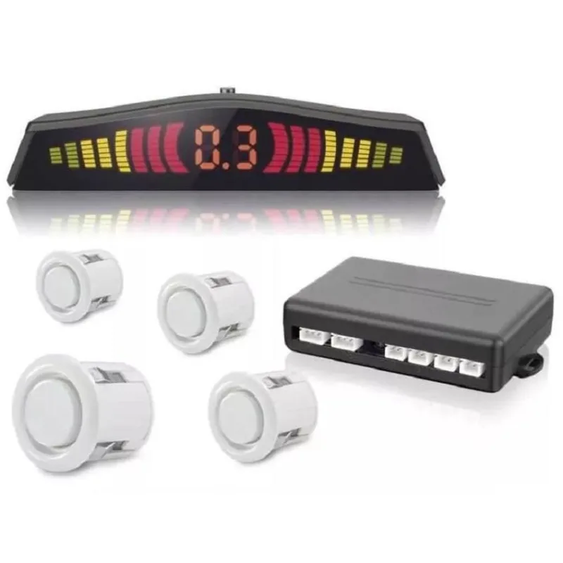 Câmera Ré Dvd Pioneer Booster M1 Aikon + Sensor Re Branco - Não Disponível - Automotivo