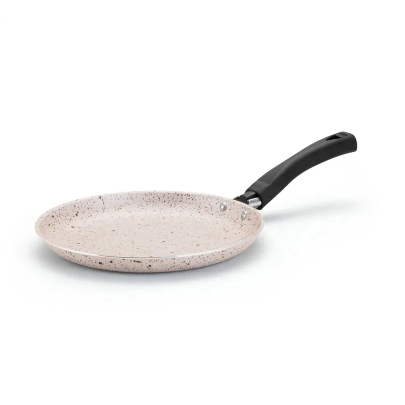 Panquequeira Alegrete Colore Stone Antiaderente Bege 22cm - Alegrete