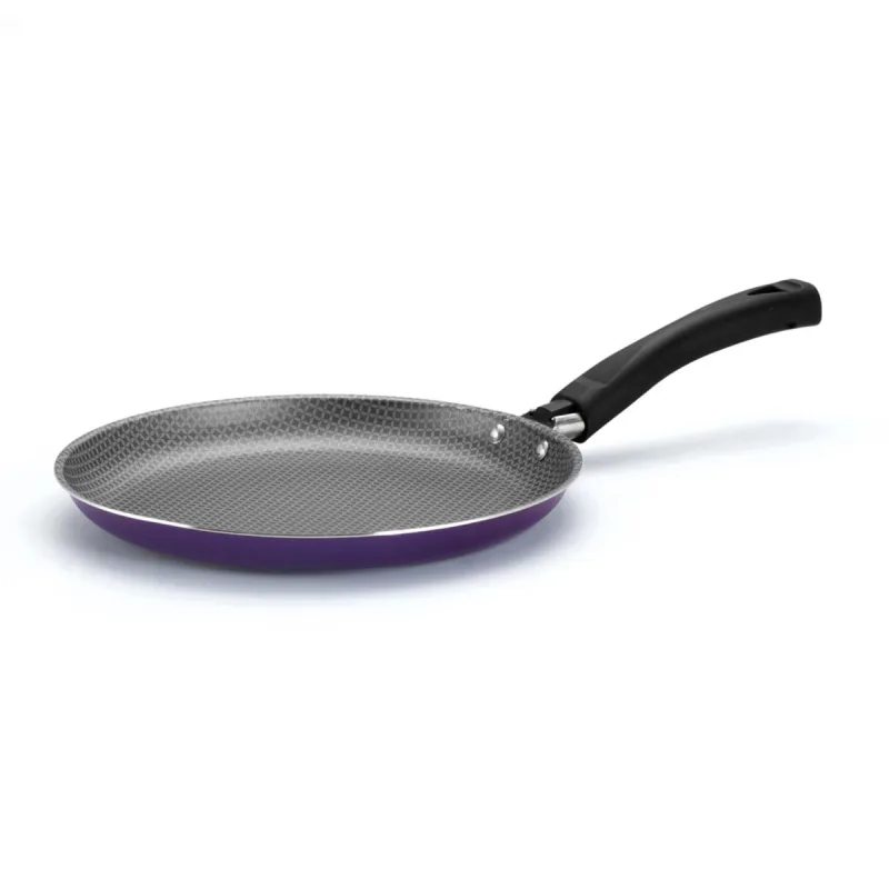 Panquequeira Alegrete Colore Stone Antiaderente Purpura 22cm - Alegrete