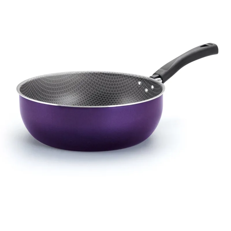 Frigideira Alegrete Work Colore Antiaderente Purpura 24cm - Alegrete