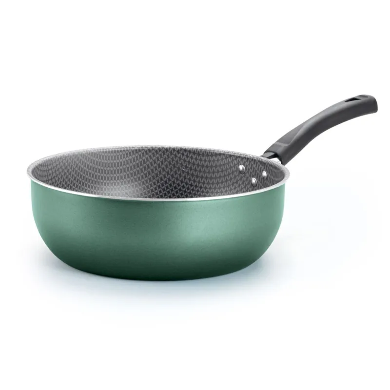 Frigideira Alegrete Work Colore Antiaderente Verde Tiffany 24cm - Alegrete