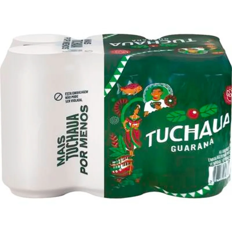 Refrigerante Tuchaua Champ Guaraná 6x350ml