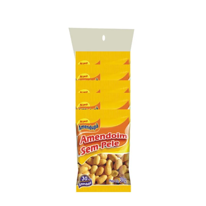 Amendoim sem Pele Cartela 30g c/5 - Amendupã